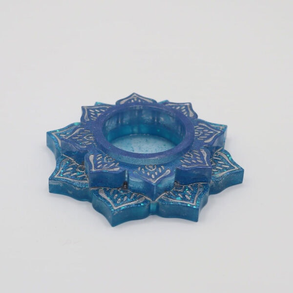 Portavelas mandala de resina - Imagen 2