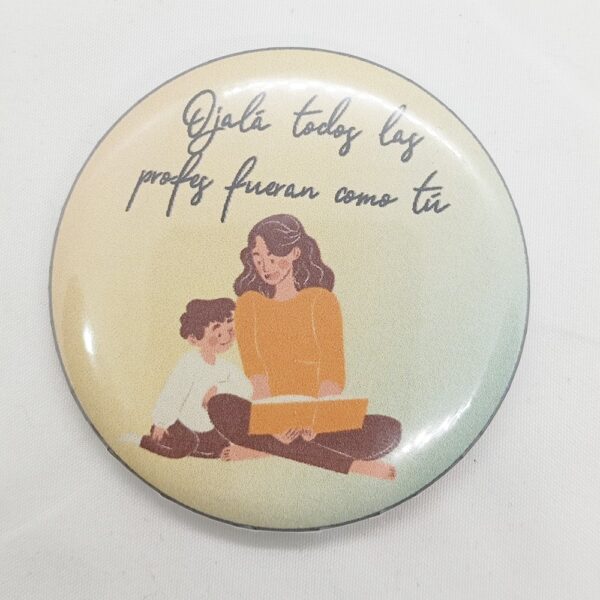 Chapas Personalizadas para Profes – Frases y Diseños Únicos - Imagen 6
