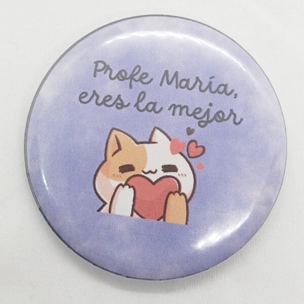 Chapas Personalizadas para Profes – Frases y Diseños Únicos