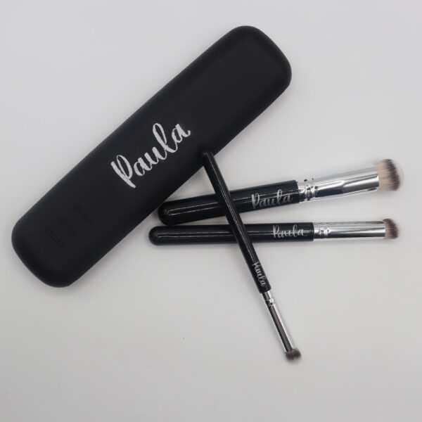 Juego de brochas de maquillaje personalizado