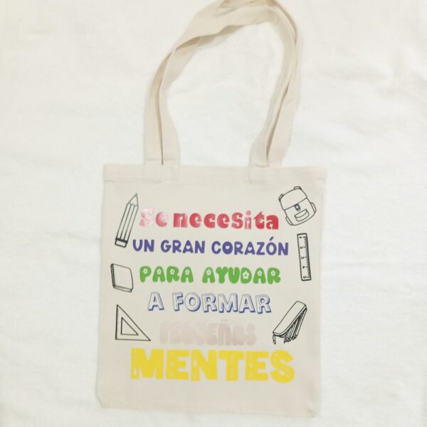 Tote Bags Personalizadas – Diseños Creativos y Frases con Nombre - Imagen 3